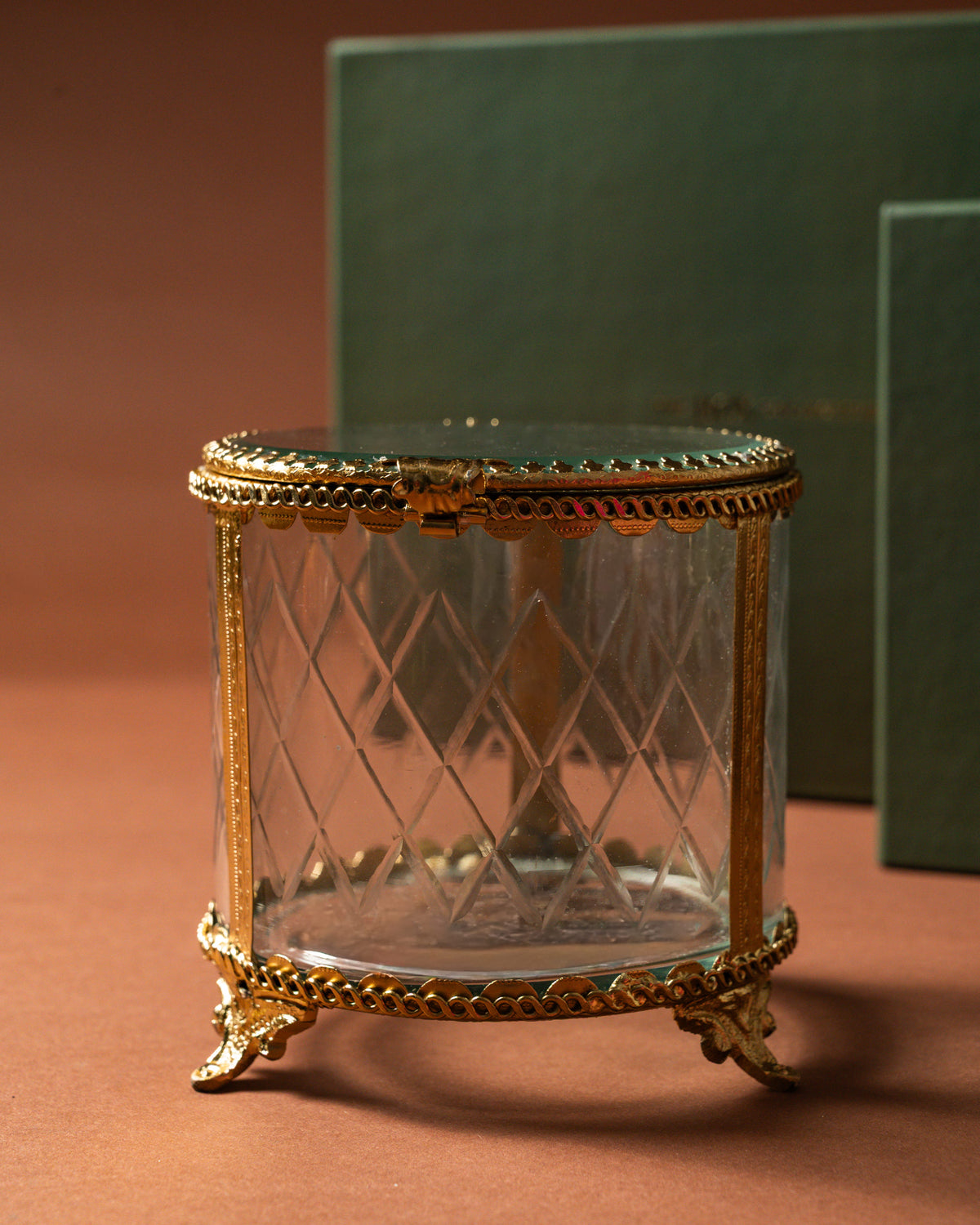 Vintage Brass Box