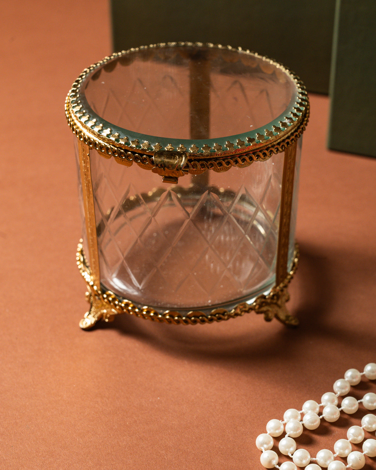 Vintage Brass Box