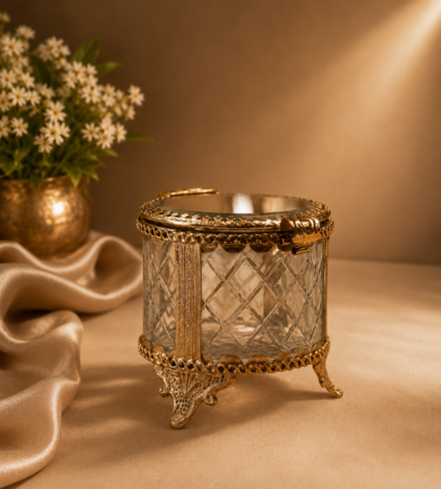 Brass Jewellery Box