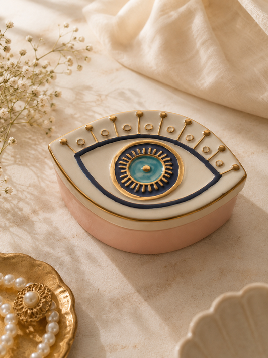 Evil Eye Jar Candle