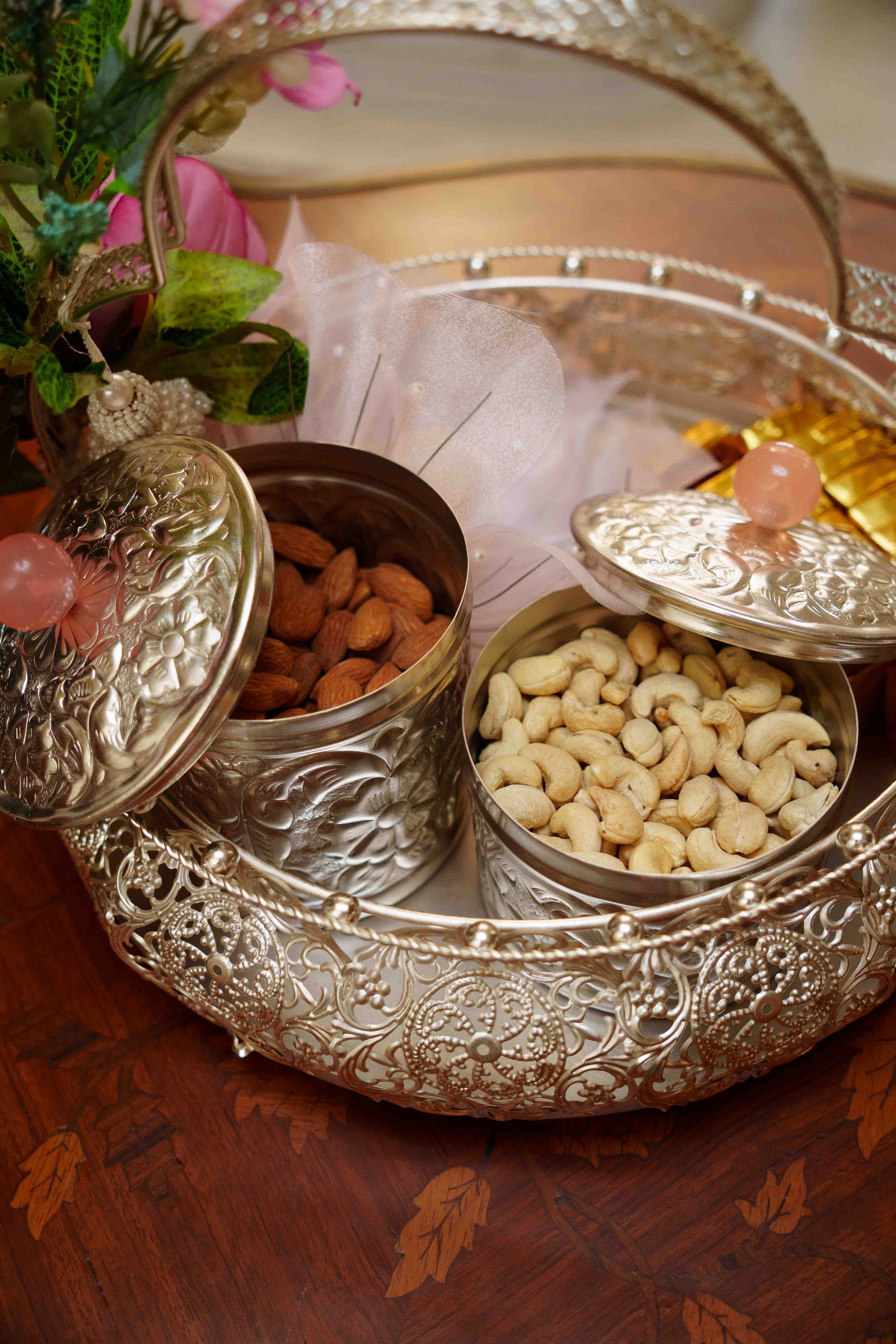 Silver Rosé Caddy
