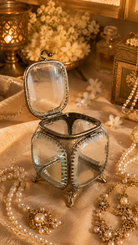 Antique Brass Box - The Heirloom Collection