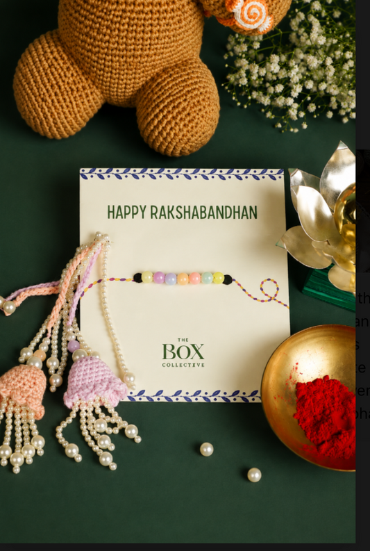 Handmade Crochet Rakhi and Lumba